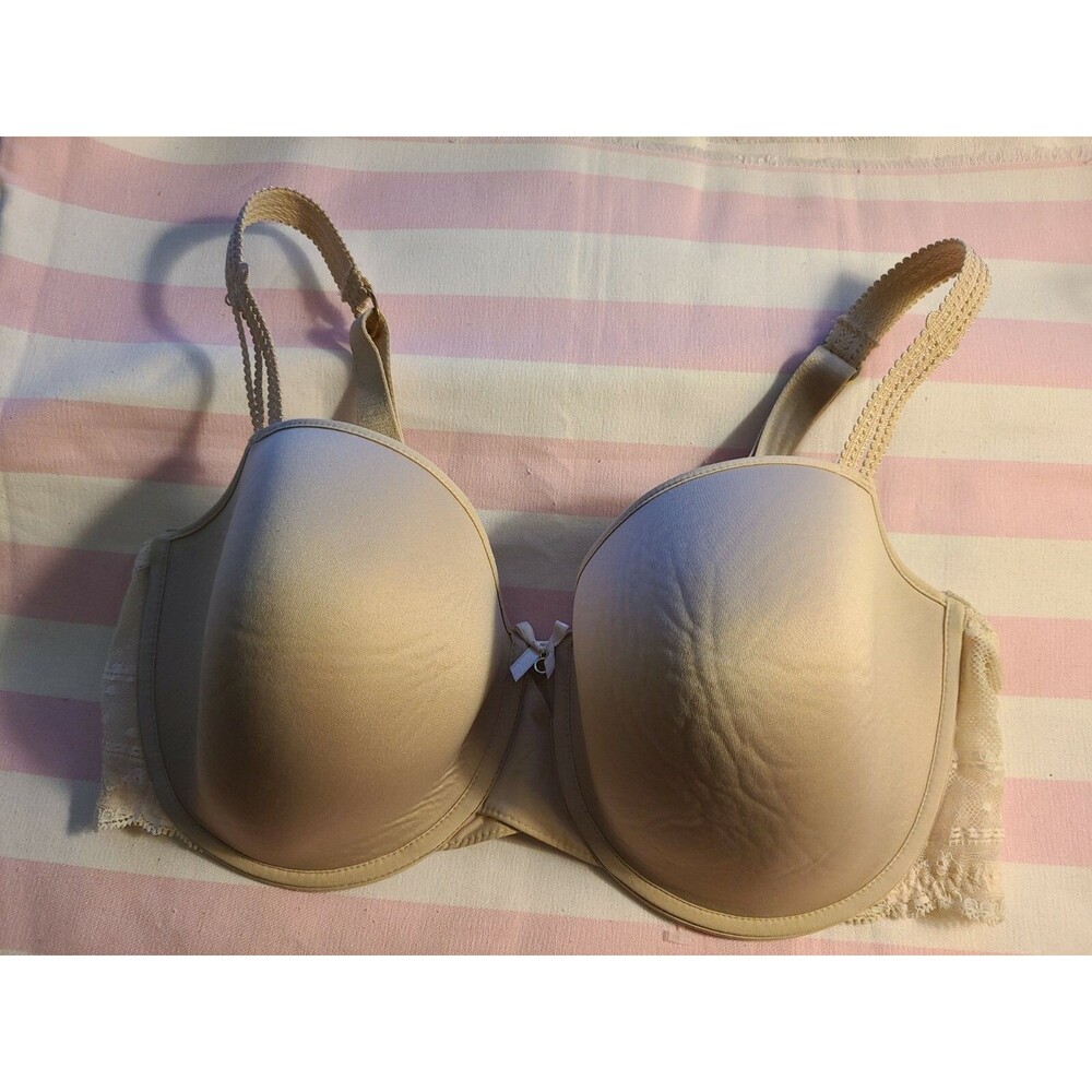 Bali Underwire Bra Flower Full Coverage Comfort Figure Floral  Back Womens 36ddd